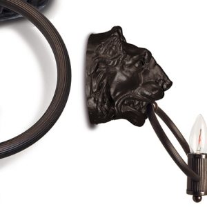 Lampada Tête de Lion da parete | Jacques Garcia
