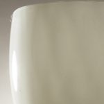 milky ivory glass AL